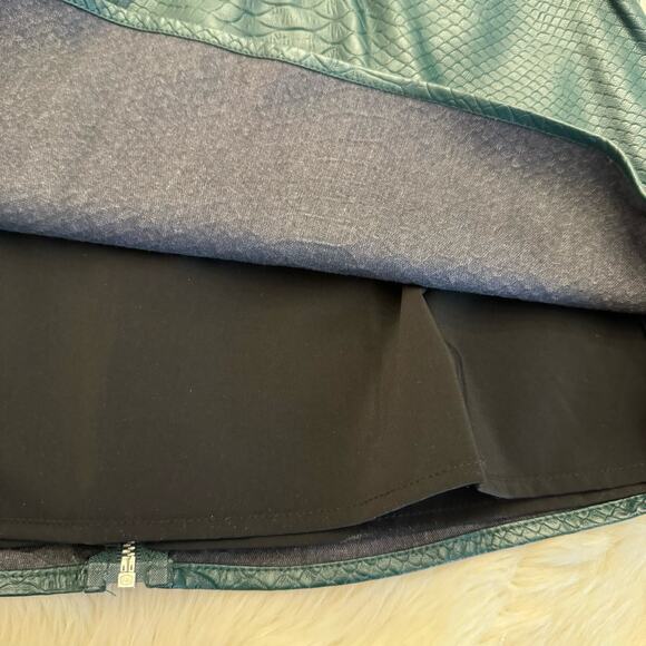 NBD X the NAVEN Twins Faux Croc Embossed Bodycon Dress Small NWOT - Picture 6 of 14